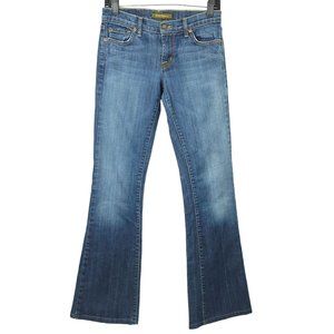 David Kahn Jeanswear Nikki Flare Boot Cut Jeans Womens Size 26 Low Rise Denim